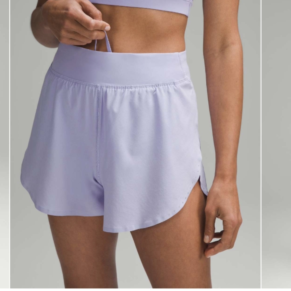 Lululemon Fast And Free Reflective High Rise Shirt Size 8